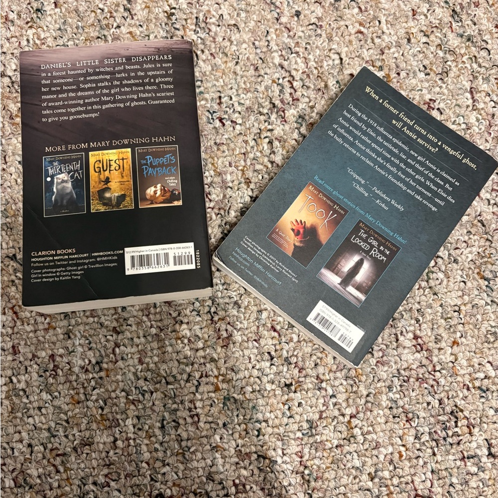 Mary Downing Hahn Book Set